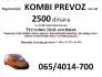 Kombi prevoz Beograd i Srbija